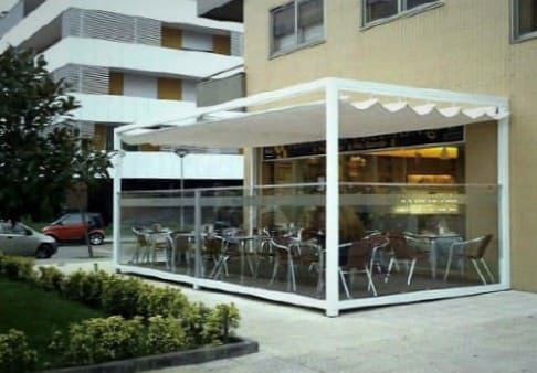 pérgola exterior